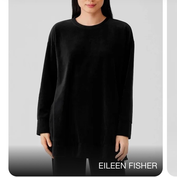 Eileen Fisher,SINFULLY SOFT Pull-Over
Velvety Top,Excellent Condition, Size S - Picture 4 of 11